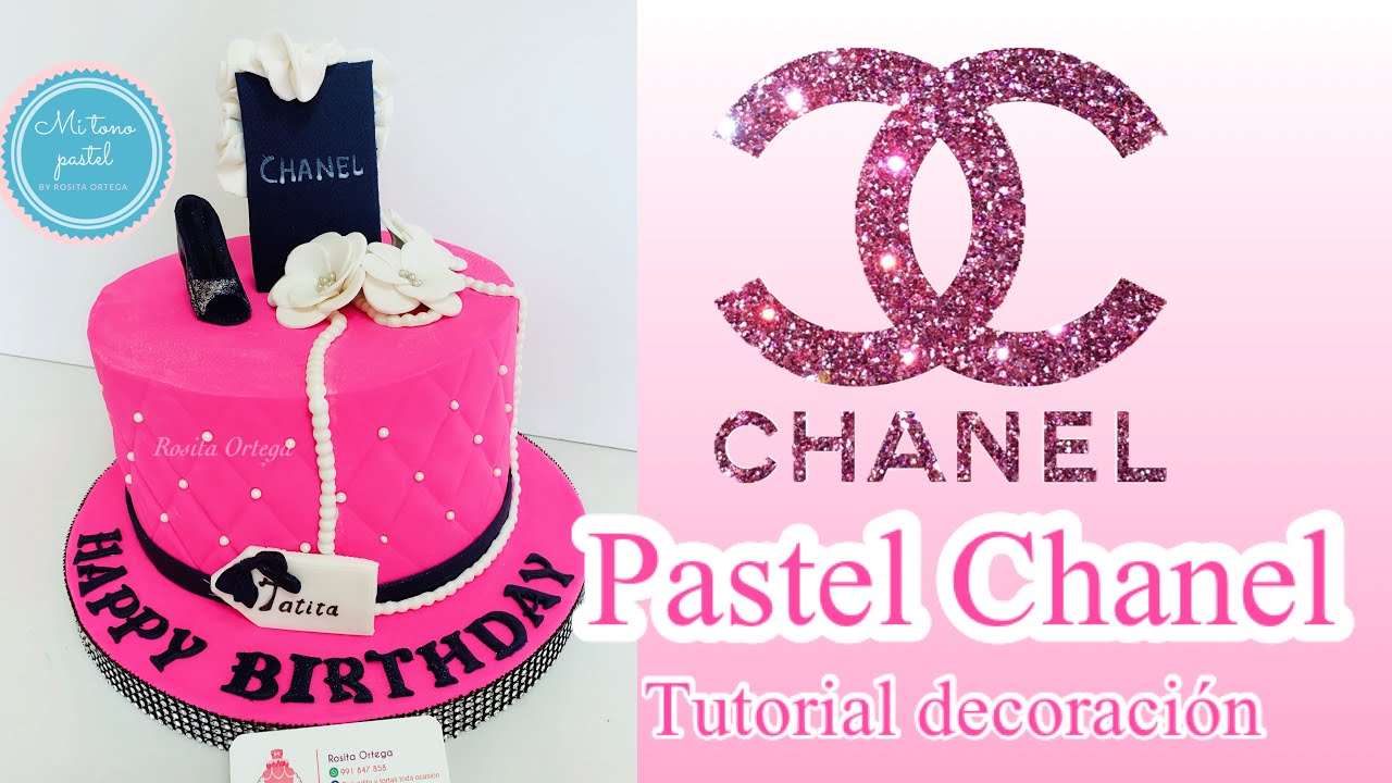 Pastel, bolsa y zapatito de tacón modelado en fondant ( Tutorial  Decoración) - YouTube