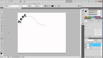 60 Second Photoshop Tutorial : Text on a Path -HD-