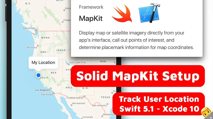 MapKit & CoreLocation - Track A User's Location with MKMapView & CLLocationManager