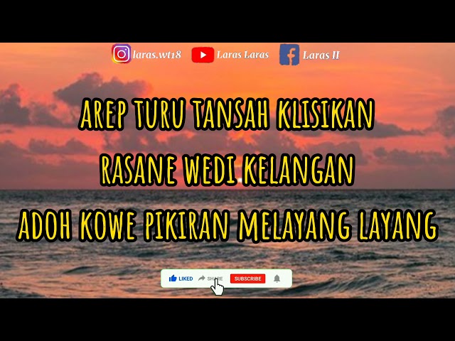 Wedi Kelangan - Happy Asmara || Lirik Lagu class=