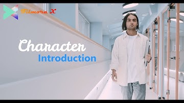 FILMORA X | CHARACTER INTRODUCTION Freeze Effect | Filmora X Tutorial