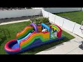 Inflatable Obstacle Course Bouncer for all seasons#inflatables #gr8fun #bouncer