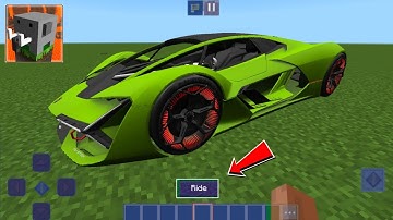 How to make a Working CAR in Craftsman