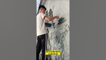 Nghỉ lễ các bác làm gì? Em ở nhà ngắm đắp phù điêu để lên tay nghề 😝 #xaynhadep  #thicongtrongoi