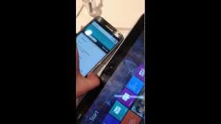 Using NFC to beam a website from Android to Windows 8 screenshot 4