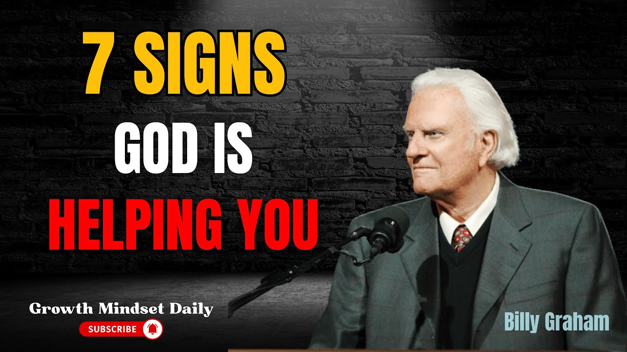 How God’s Plan is Unfolding in Your Life Speech By Billy Graham | Growth Mindset Daily