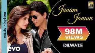 Janam Janam Music Ringtone Dilwale || Dilwale Movie Song Ringtone