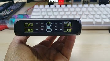 Wireless Solar TPMS Car Tire Pressure Monitor System, sponsored by Banggood, thank you. Part 1
