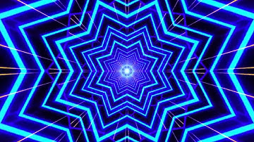 Abstract Tunnel VJ Motion Background || Neon Light Tunnel Free VJ Loops || 4K VJ Loops - 2022