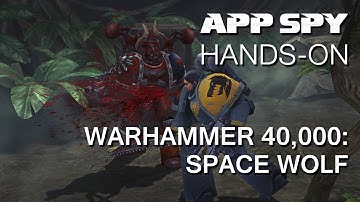 Warhammer 40,000: Space Wolf | iOS iPhone / iPad Hands-On - AppSpy.com