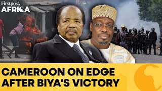 Cameroon: Protests Erupt After 92 - Year - Old Biya Wins Eighth Term Firstpost Africa N18G