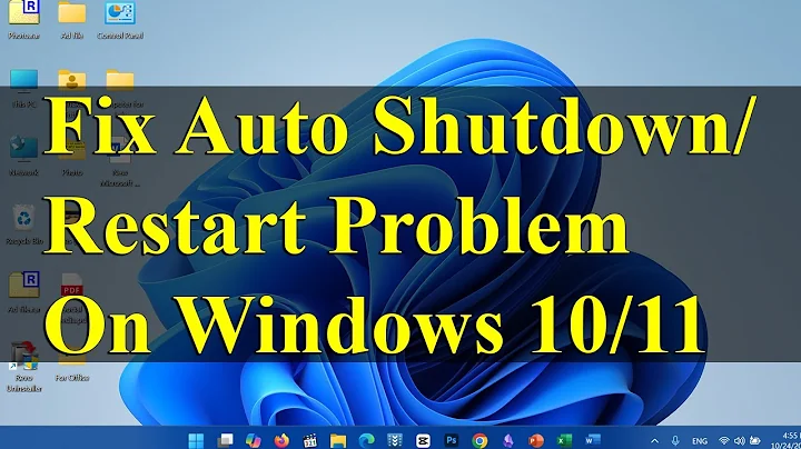 How To Fix Auto Shutdown/Restart Problem On Windows 11/10  / 2 Simple  Fixes