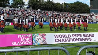 Glasgow Police Pipe Band Medley @ World Pipe Band Championships 2019