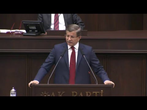 Başbakan Ahmet Davutoğlu Ak Parti Grup Toplantısında Konuştu