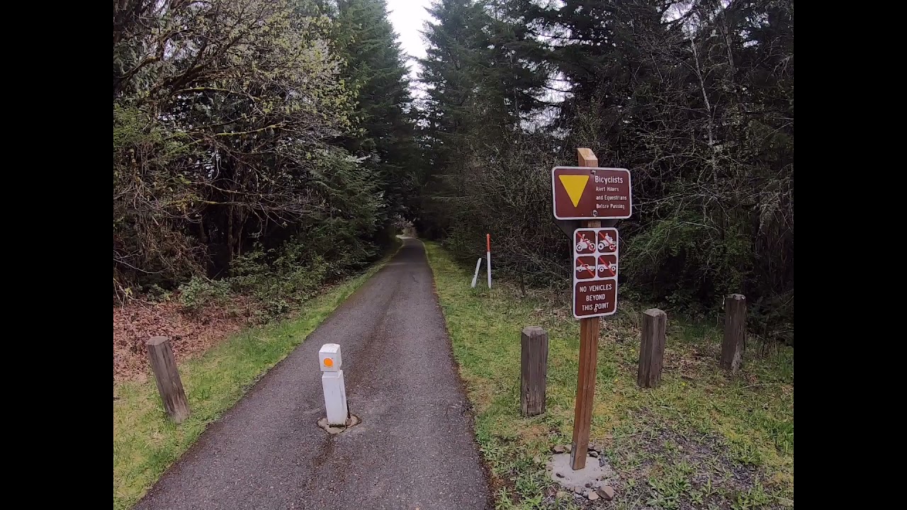 Banks - Vernonia Bike Trail in Oregon Time Lapse - YouTube