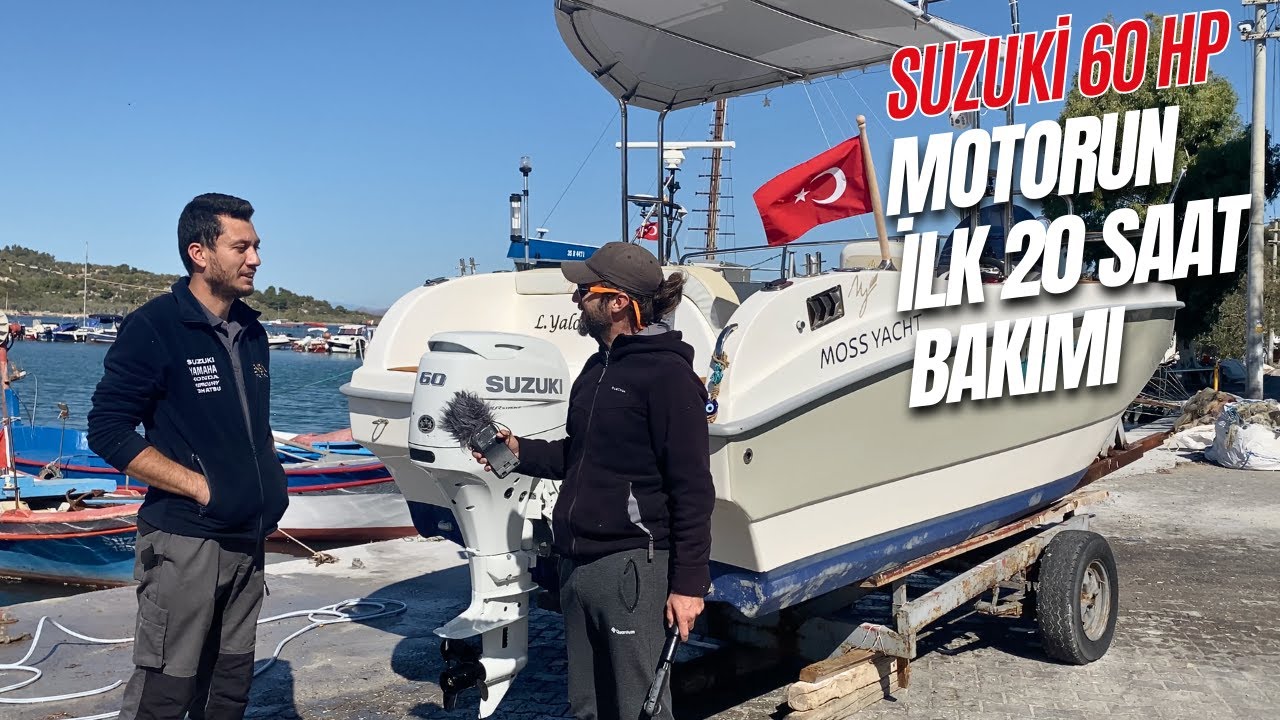 MOTORUN 20 SAAT  BAKIMI - DIŞTAN TAKMA MOTORUN KUYRUK YAĞI - MOTOR YAĞI VE FİLTRE DEĞİŞİMİ