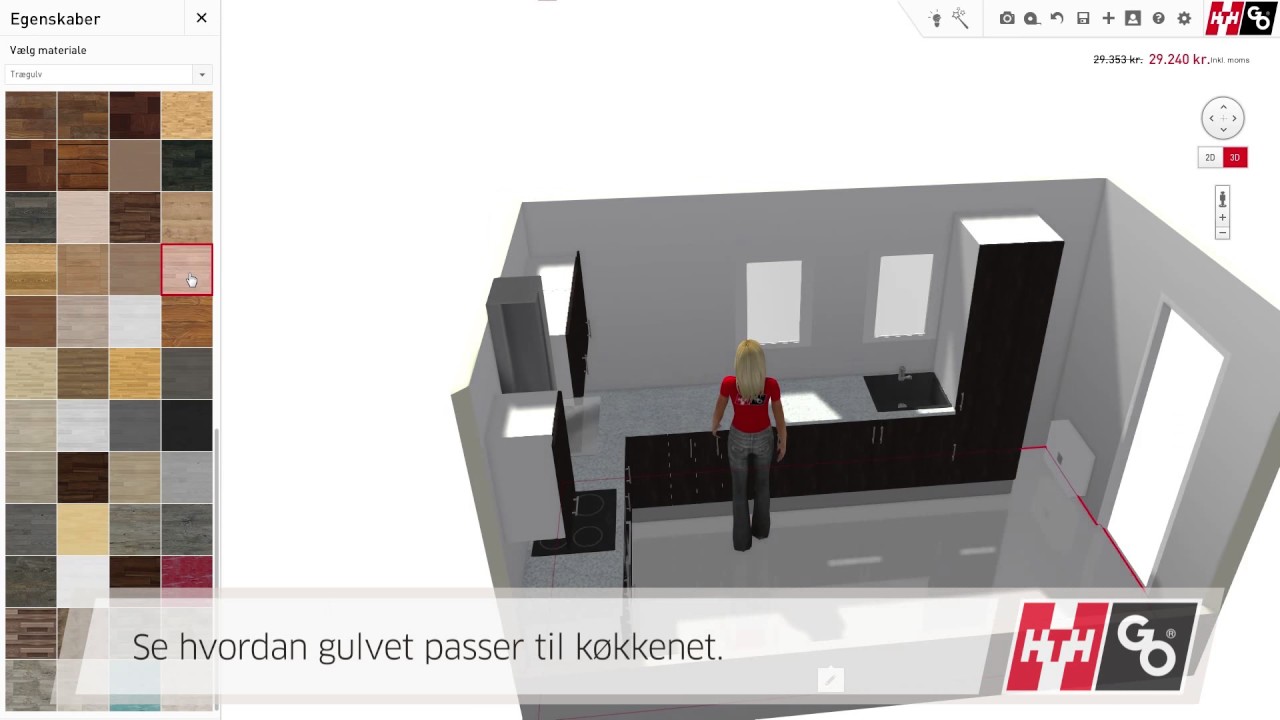 Tegn dit køkken online med smartdesigner fra hth go youtube L hth køkken