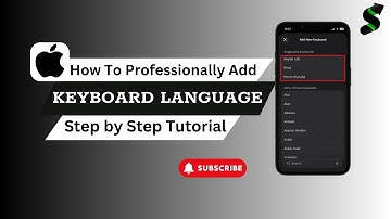 How To Add New Language Keyboard on iPhone (iOS 26 Tutorial)