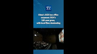Xinhua News  Chinas 2025 Box Office Surpasses 2024s year Gross With Local Films Dominating