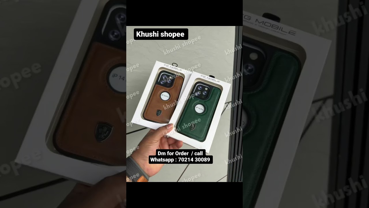 LEATHER CASE | BEST COVER FOR IPHONE | ANDROID.