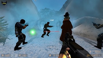 ZOMBIE ESCAPE MOD ON COUNTER-STRIKE: SOURCE, MAP: ZE_ffxii_feywood, CSS