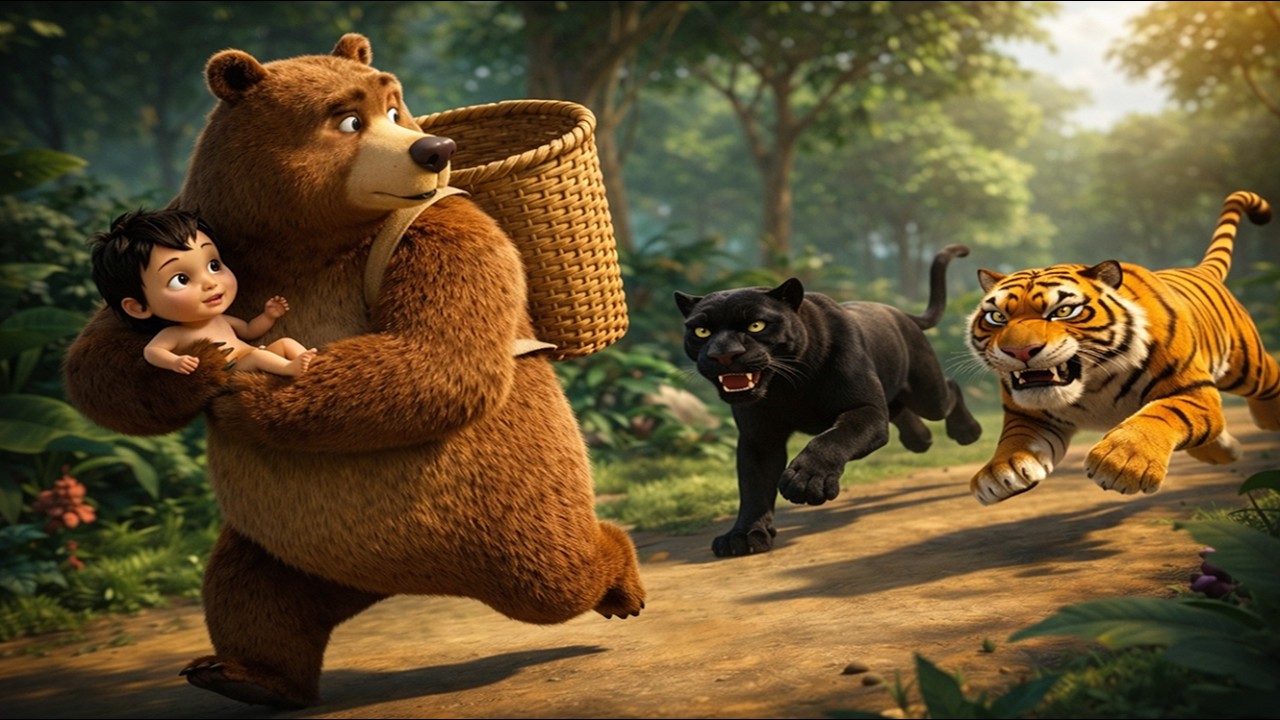 Jungle Book New season Episode 5 Hindi | विलेन की वापसी 😱 | Vanputra | Mowgli Mega Episode | Cartoon