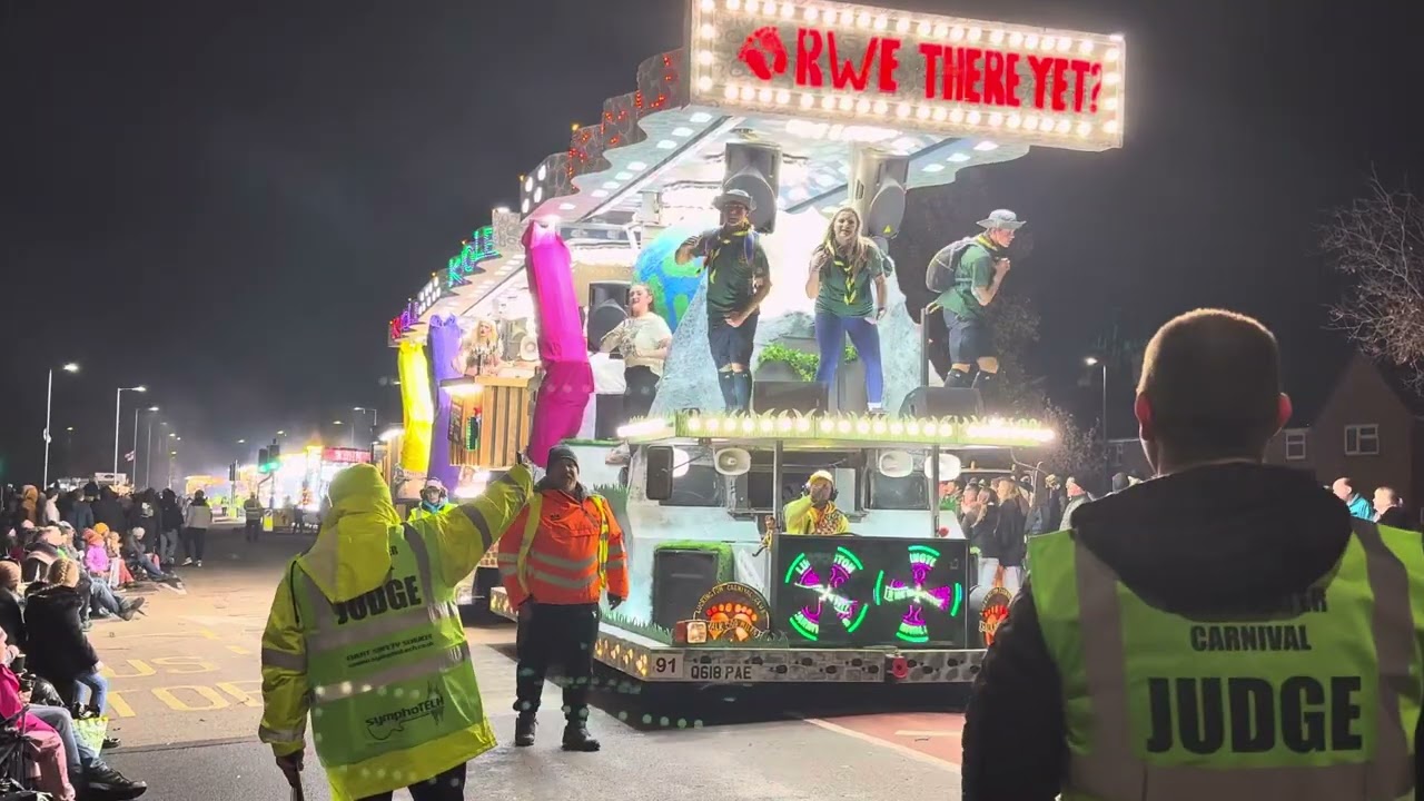 Bridgwater Carnival 2025 - Luckington CC R We There Yet?