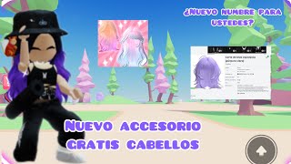 Nuevo accesorio gratis cabellos