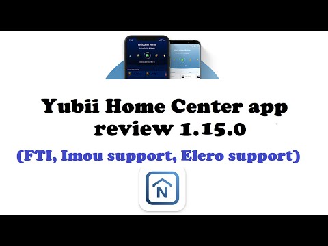 Fibaro - Yubii Home Center app - review 1.15.0 update