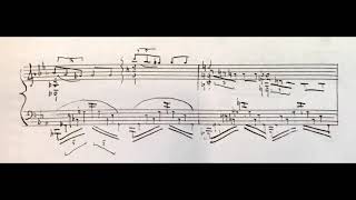 Henrique Oswald - Estudo No.2 (dos 3 Estudos) (versão do manuscrito) (Nahim Marun, piano)