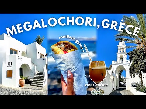 ÉPISODE 4 🇬🇷: Le fameux Gyros, café grec | MEGALOCHORI, VLOG GRÈCE