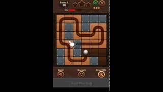 Roll The Ball Slide Puzzle 2 - Basic A Level 16 Walkthrough screenshot 5