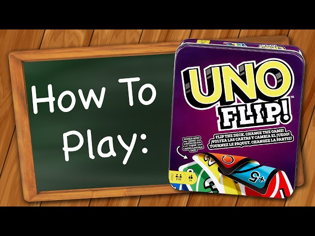 How To Play Uno Flip 