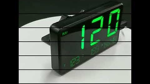 GPS speedometer speed display HUD C80