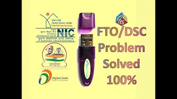 FTO/DSC Problem Solved | FTO Logout Problem Solved | Java Setting for DSC | 100 % Tested Solution.