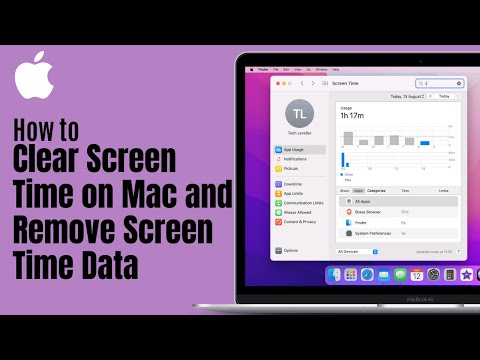 How to Clear Screen Time on Mac and Remove Screen Time Data