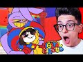 REAGIAMO ALLE NUOVE ANIMAZIONI PIÃ™ VIRALI E ASSURDE SU THE AMAZING DIGITAL CIRCUS!! (Pomni, Jax)