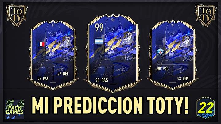 MI 11 IDEAL PARA LOS TOTY FIFA 22!
