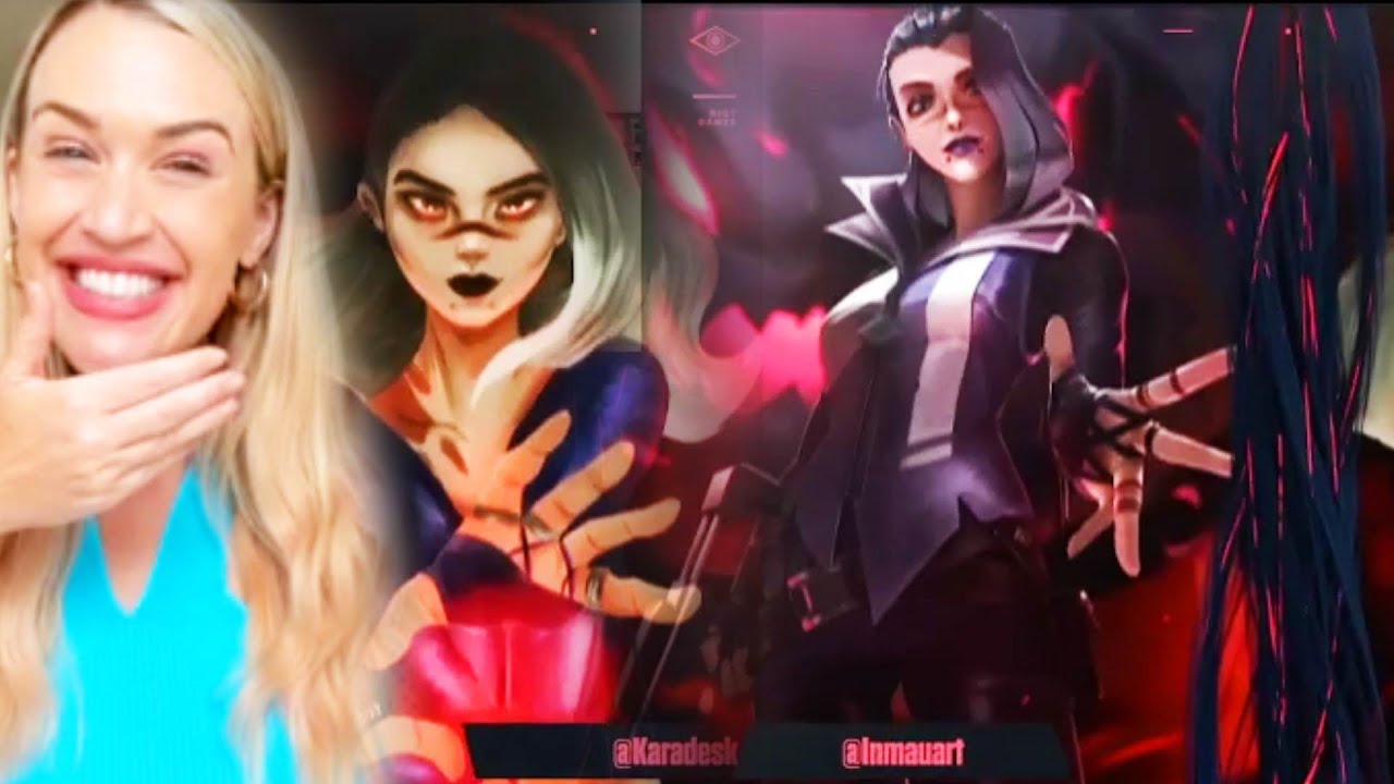 Skye Reacts to NEW VALORANT Agent Fade Cinematic!