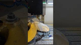 CNC Milling Working Process Machining Impeller shipyard design and manufacturing #cncmill #camcnc