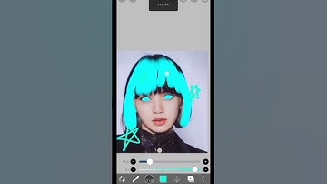 Blackpink Lisa Smudge Edit ibisPaintX || #blackpink #lisa #edit #ibispaintx #smudge #tutorial