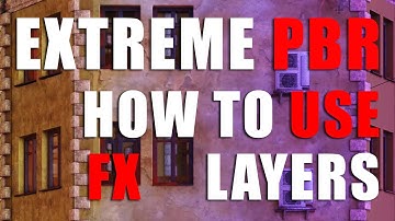 Fx Layers Tutorial #extremepbr Addon For Blender