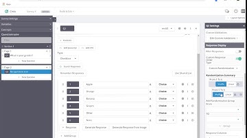 Randomizing Response Options in Dynata Survey Authoring (Cmix)