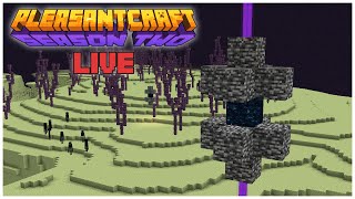 End Raiding, TIME TO FLY! 🔴 PleasantCraft S2 LIVE 🔴