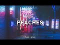 Justin bieber daniel caesar  giveon  peaches clean  lyrics