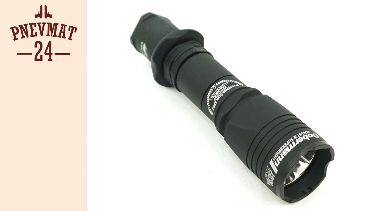 Фонарь Armytek Dobermann XP-E2 Red, 210 люмен (красный свет)