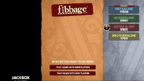 Fibbage_#10 2 Wins in a Row