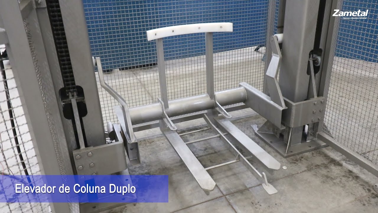 Elevador de Coluna Duplo - Zametal