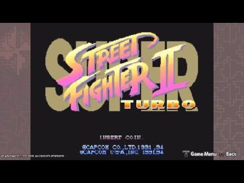 Ryu Super Street Fighter II: Turbo X GM Challenge Capcom Arcade Stadium PS4 20231026203005