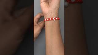 Cross Bracelet | 5 mins Easy DIY Bracelet || Handmade bracelet